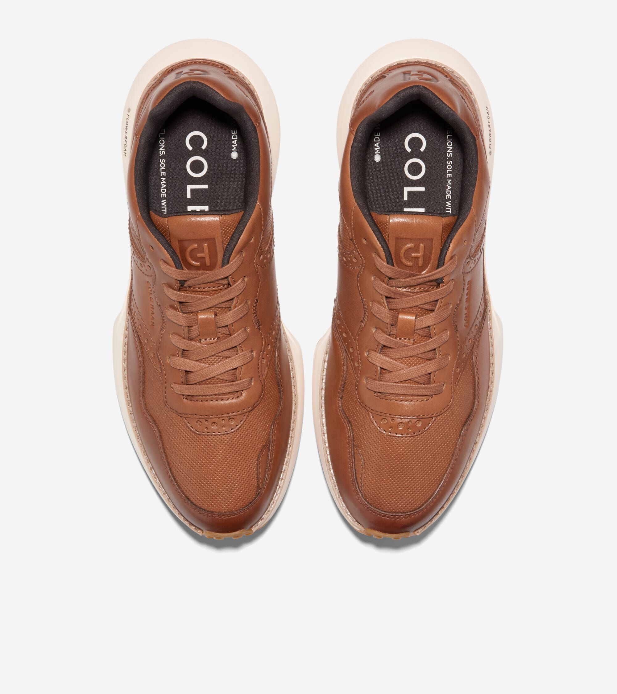 大人女性の GrandPrø Men's Ashland Haan Cole | Brown in Sneakers 靴